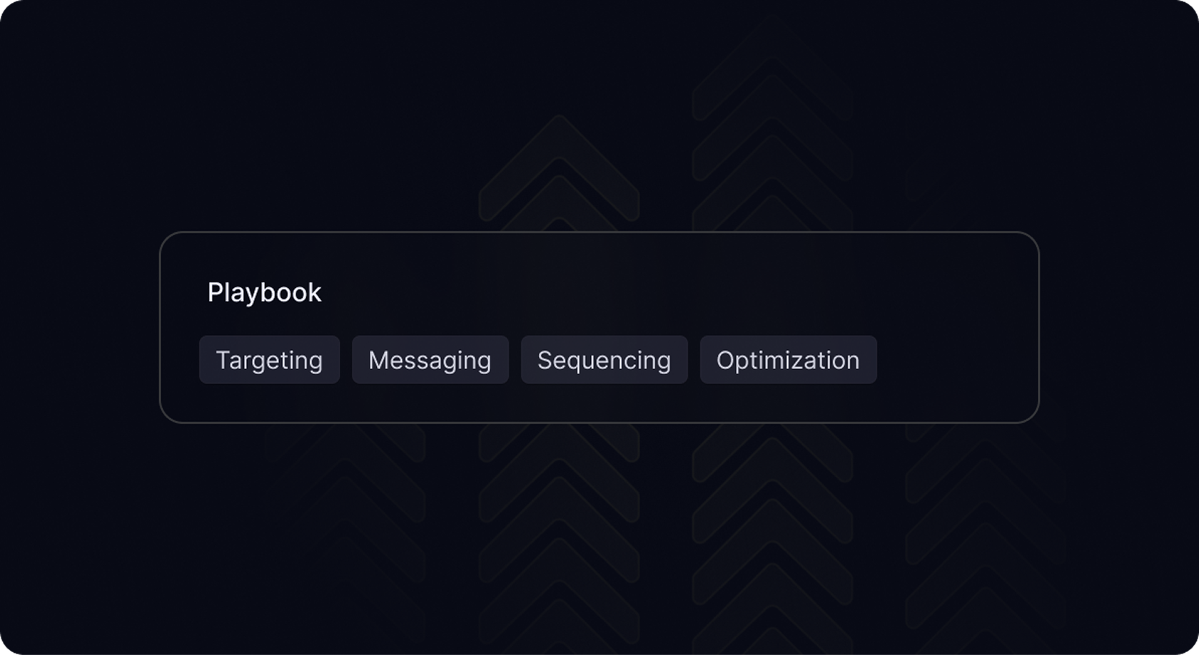 Agent-driven sales playbooks that run the motion